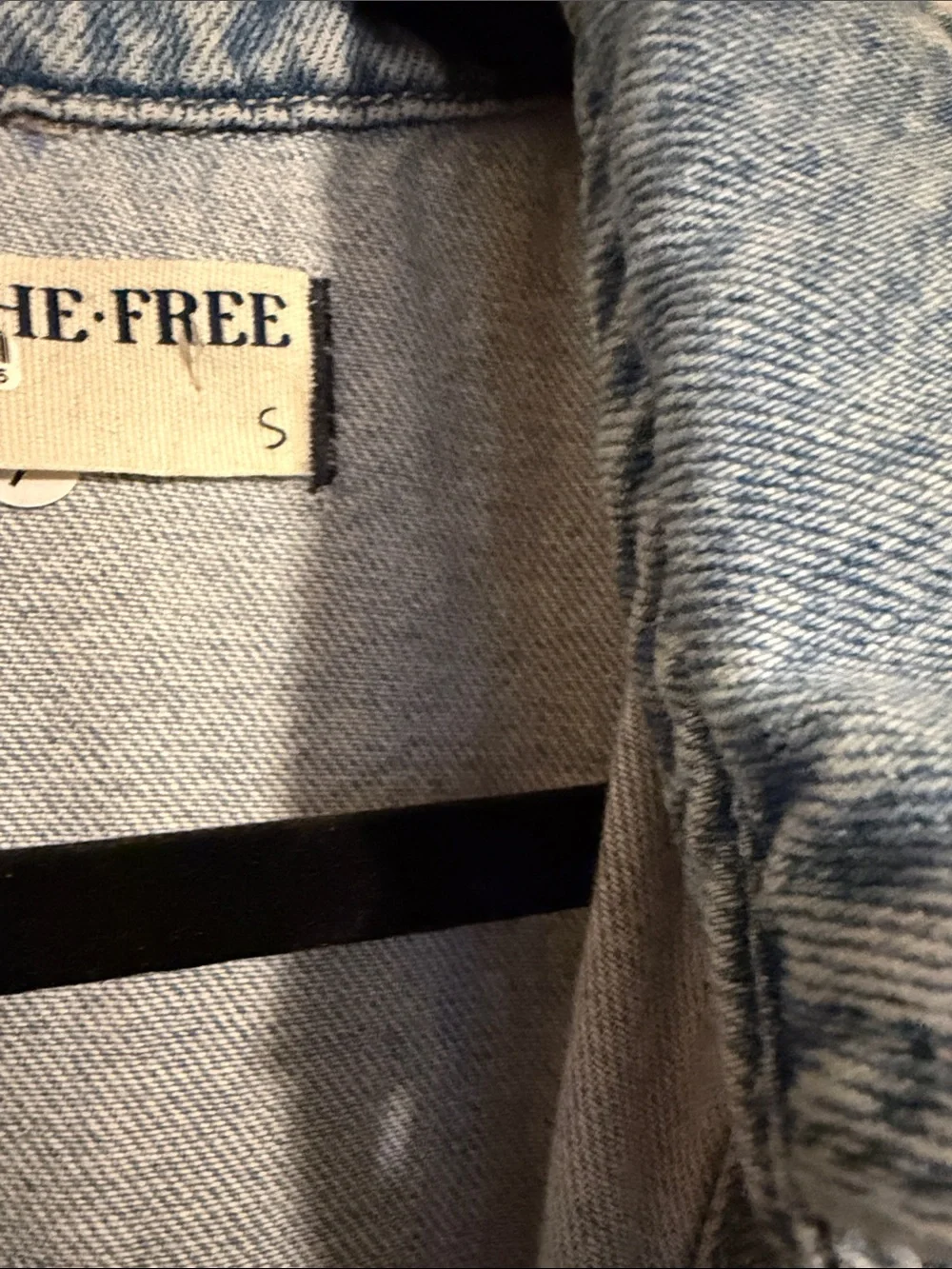 Free People Light Wash Denim Jumpsuit - Picture 2 of 4